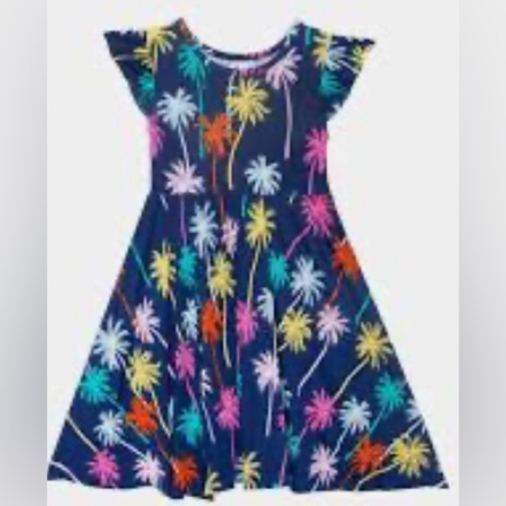 Posh Peanut 5T Palmer cap sleeve twirl dress. Good condition.